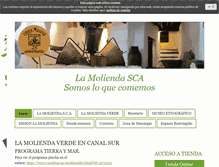 Tablet Screenshot of molienda.com